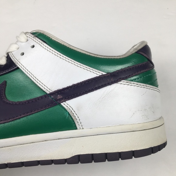 Y2K Nike Dunk Low Premium iD Joker Purple Green Men’s 11.5 Vintage Nikes Dunks - Picture 14 of 16